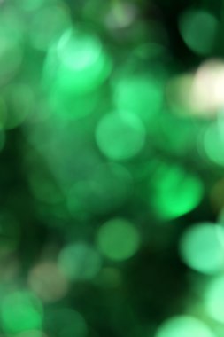 Bokeh Green Background clipart