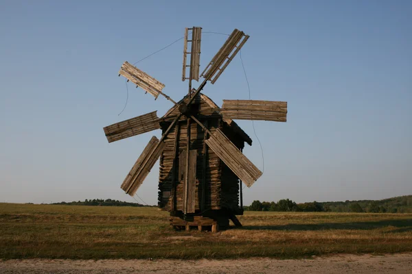 Stock image Old architecture village mill buildings