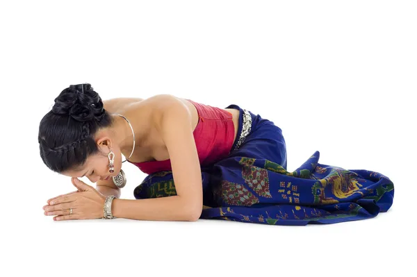 Asian woman praying — Stock Photo, Image