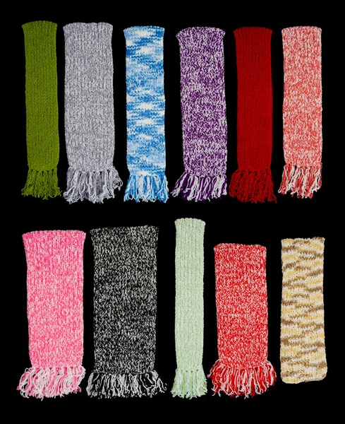 stock image Colorful scarfs