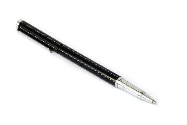 Schwarzer luxuriöser Kugelschreiber — Stockfoto