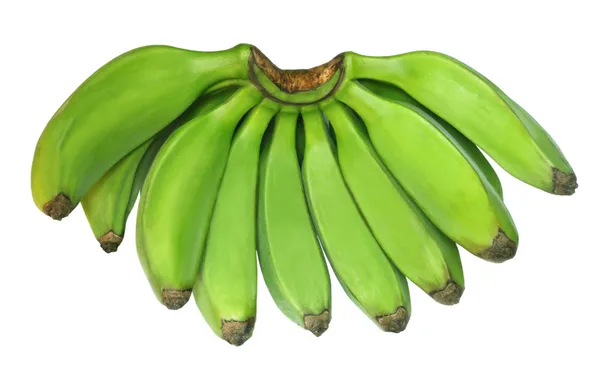Plátano verde — Foto de Stock