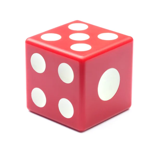 Red dice Royalty Free Stock Photos