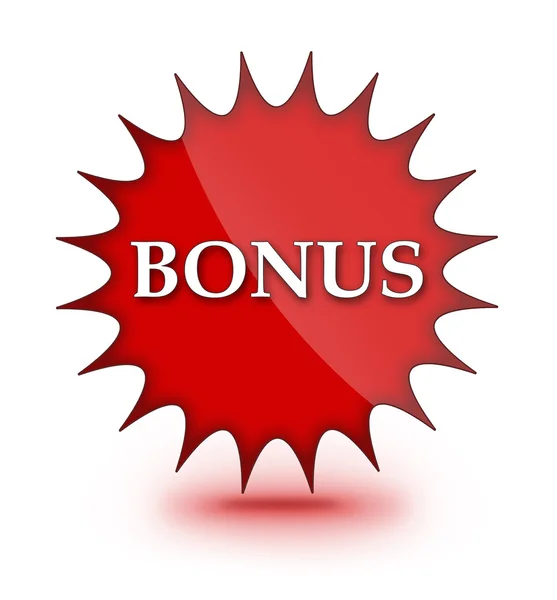 Bonus-Webzeichen — Stockfoto