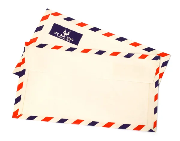 Deux enveloppes de poste aérienne — Photo