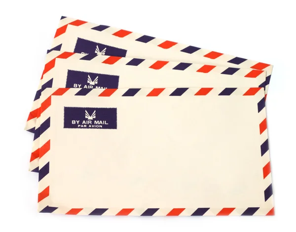 Envelopes de correio aéreo — Fotografia de Stock