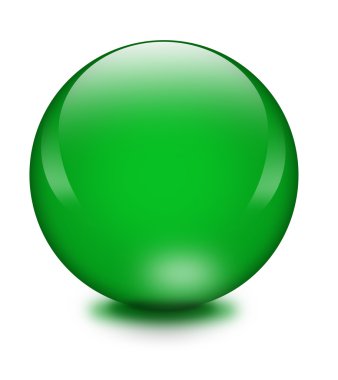 Yeşil Kristal küre