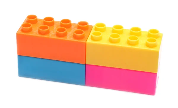 Ladrillos de plástico coloridos —  Fotos de Stock