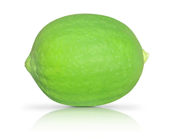 Färsk grön citron — Stockfoto
