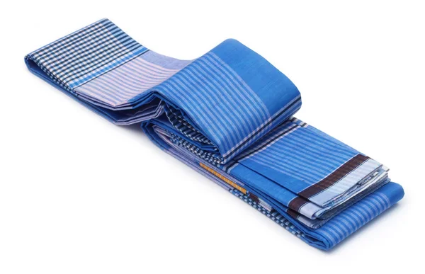 Ručně tkané bavlny lungi — Stock fotografie