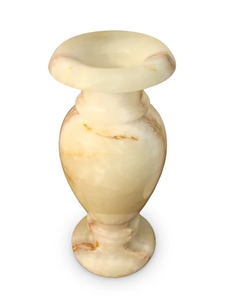 Marble flower vase — Stock Photo, Image
