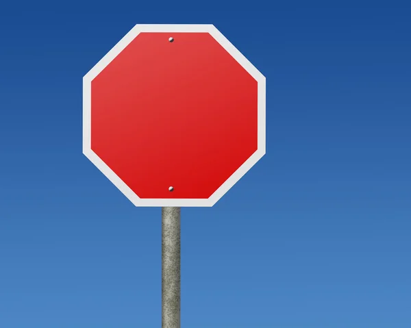 stock image Empty road sign