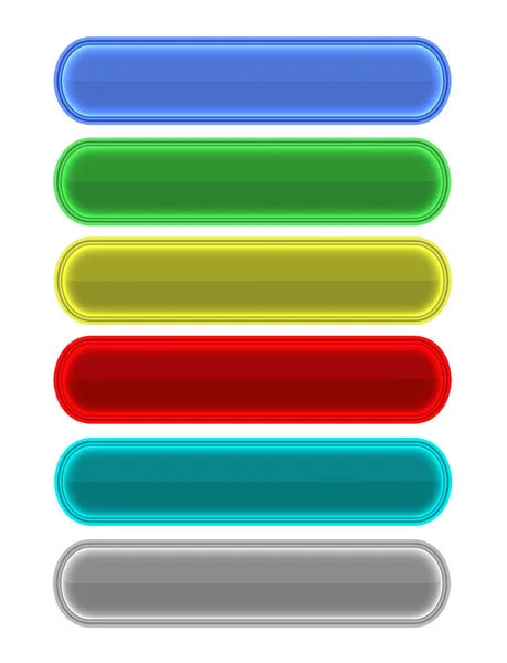 Glass Buttons — Stock Photo, Image
