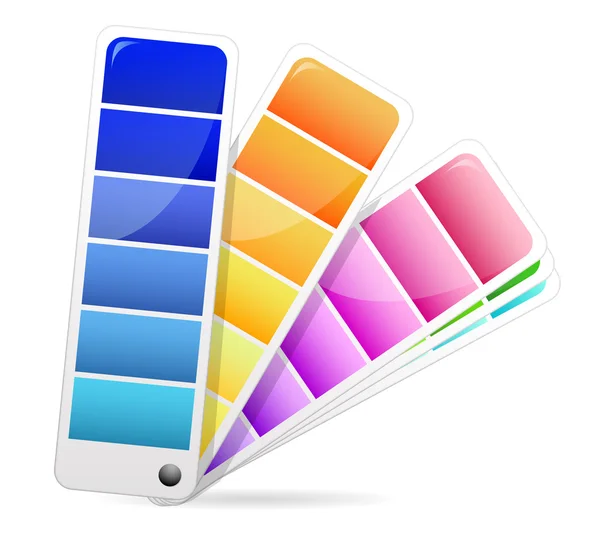 Paleta barev — Stockový vektor