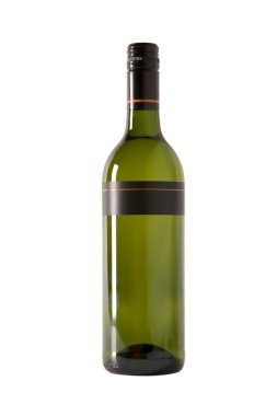yeşil şişe beyaz şarap