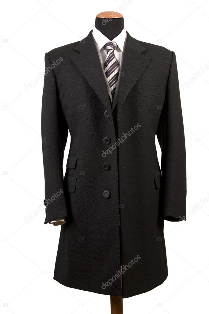 Elegant black suit