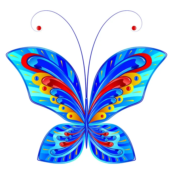 神话般的蝴蝶 — 图库矢量图片