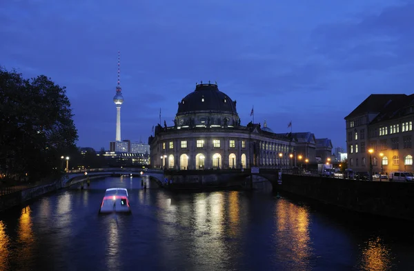 Berlijn 's nachts — Stockfoto