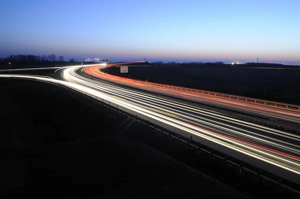 stock image Night traffic