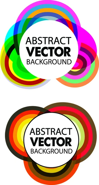 Абстрактный красочный векторный фон — стоковый вектор