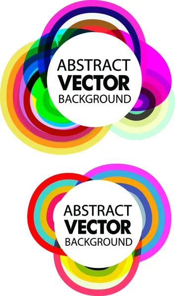 Fond vectoriel coloré abstrait — Image vectorielle
