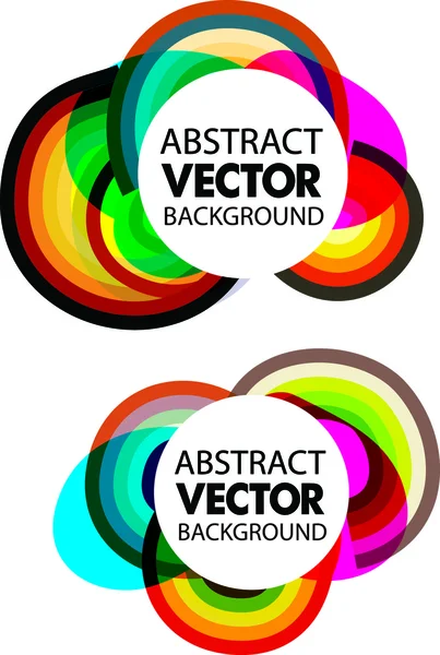 Fondo vectorial colorido abstracto — Archivo Imágenes Vectoriales