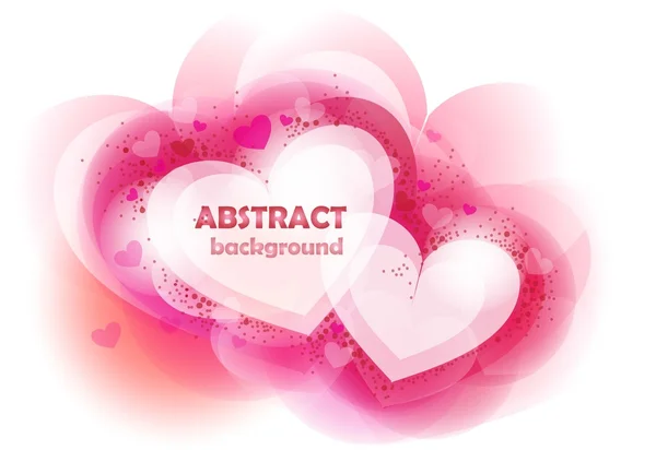 Abstract Hearts Vector Illustration Eps — Stock Vector