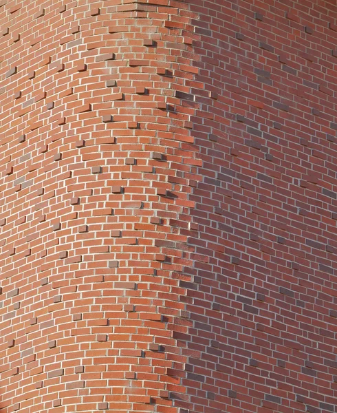 Round Brick Corner — Stock Photo, Image