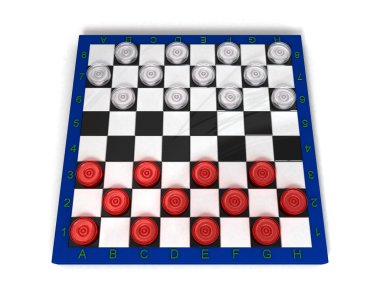 Checkers clipart