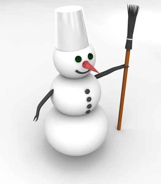 stock image Snowman