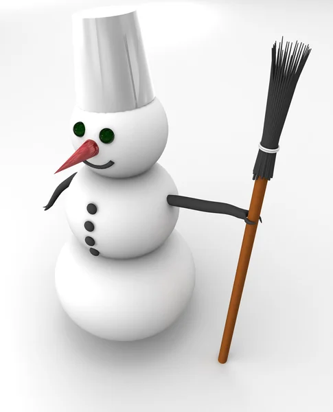 stock image Snowman