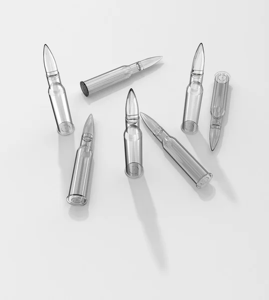 Glass cartridges — Stock Photo, Image