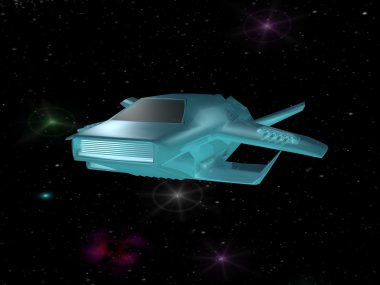 Spaceship clipart