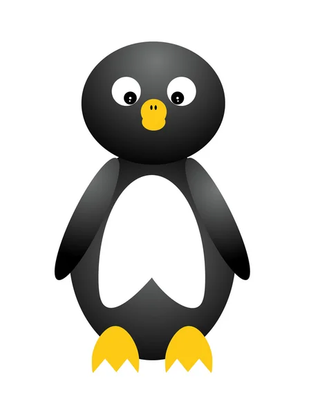 Küçük penguen — Stok Vektör