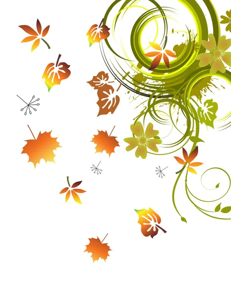Folhas de Outono — Vetor de Stock