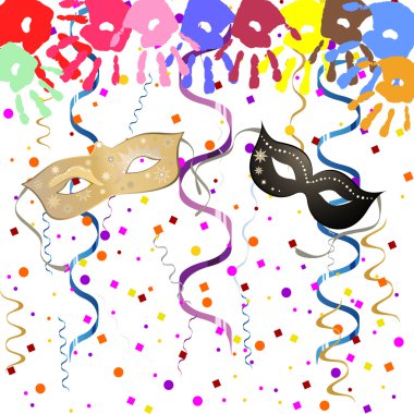 Carnival party clipart