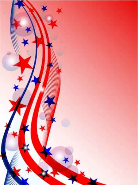 4th July background — Stock Vector