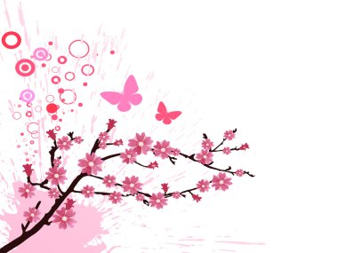 Cherry blossom clipart