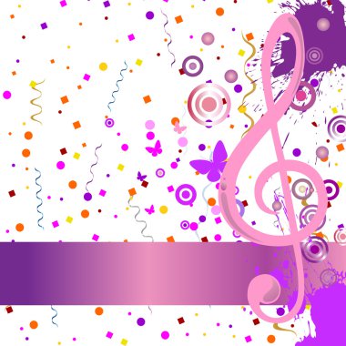 Music design clipart