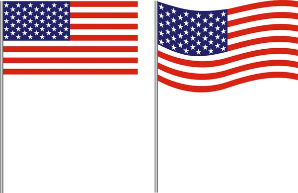Stars and stripes banner — Stock Vector