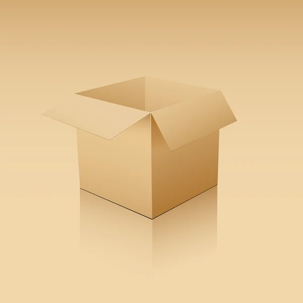 Kubus-vormige software pakket box — Stockvector