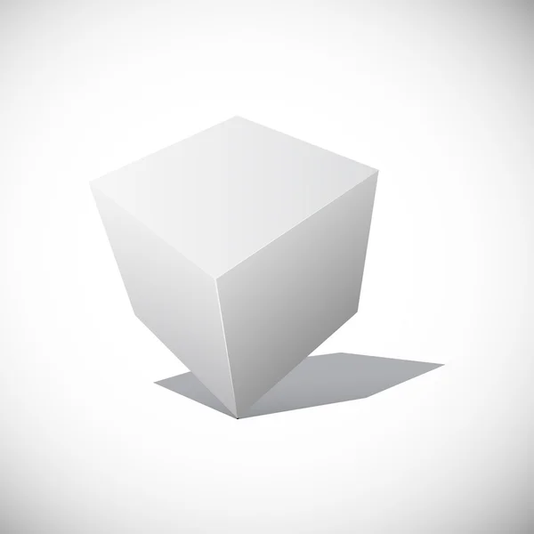 Cubo abstracto — Vector de stock