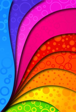 Abstract colorfull background for design. Vector