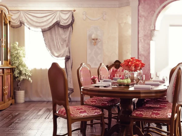 Salle à manger intérieur — Photo