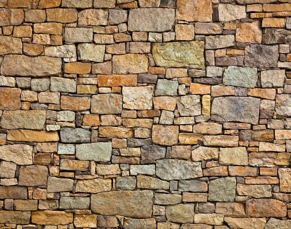 Achtergrond Van Stenen Muur Textuur Foto Stockfoto