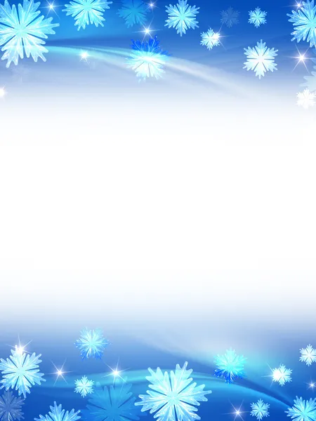 Белый синий рождественский фон — стоковое фото
