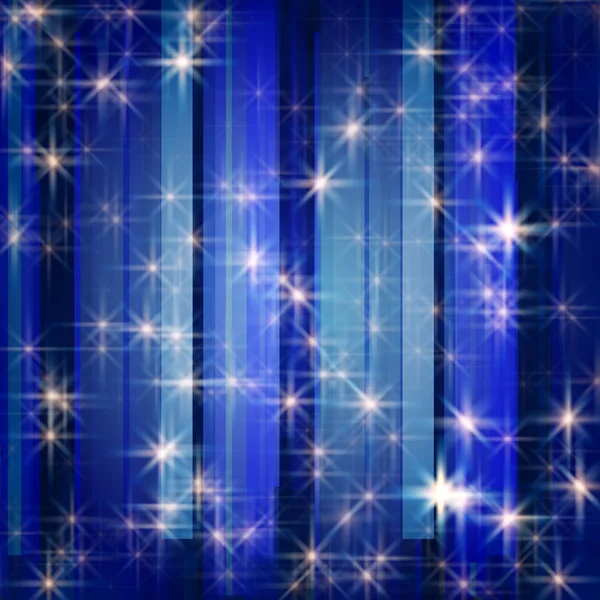 Witte sterren in blauw — Stockfoto