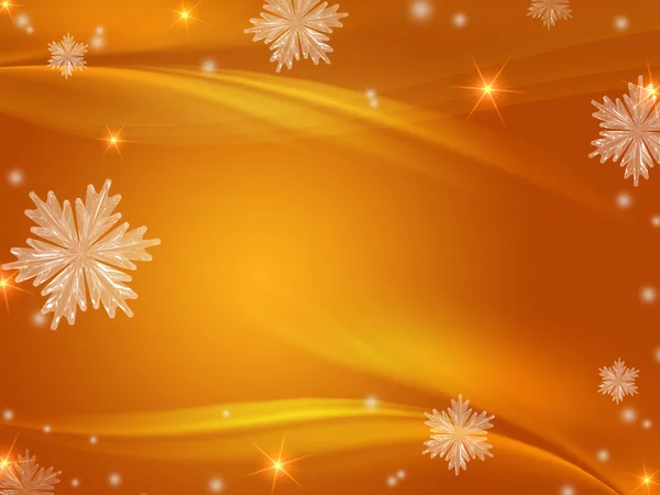 Golden Christmas bakgrund — Stockfoto