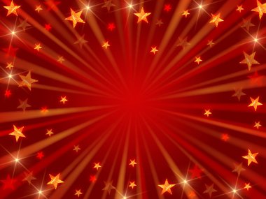 Christmas background radiate clipart