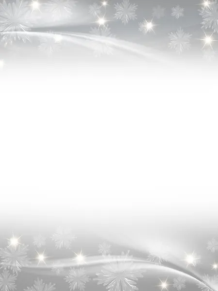 Белый серый рождественский фон — стоковое фото